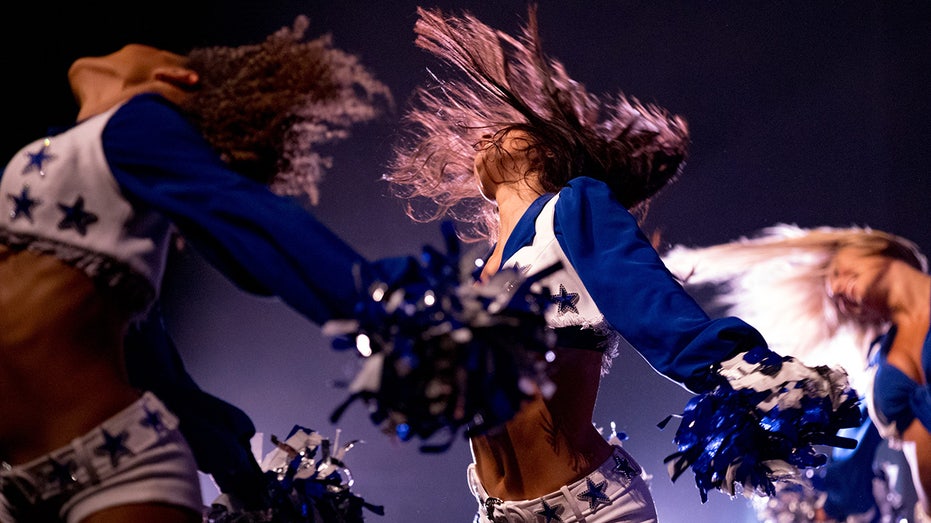 Dallas Cowboys Cheerleaders perform