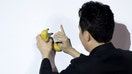 Justin Sun, founder of Tron, prepares to eat a banana that forms part of the artwork "Comedian" by the artist Maurizio Cattelan, which Sun bought for $6.2 million at Sotheby's in New York, during a news conference in Hong Kong, China, on Friday, Nov. 29, 2024. Controversial crypto mogul Sun beamed as he ate the $6.2 million banana, a spectacle that ratcheted up the spotlight on digital assets as the industry tries to keep an historic market rally on track. Photographer: Justin Chin/Bloomberg via Getty Images - Fox Business News