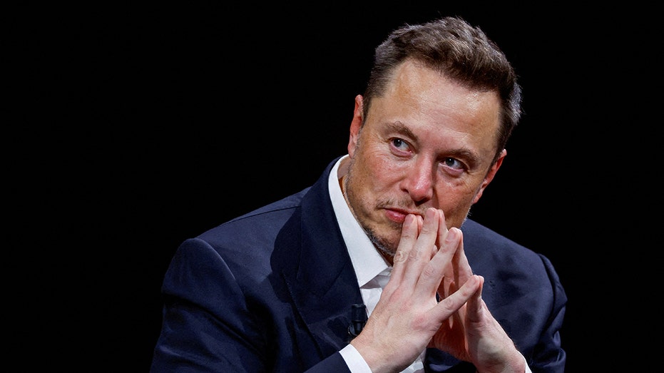 Tesla CEO and Twitter owner Elon Musk attends the VivaTech conference in Paris