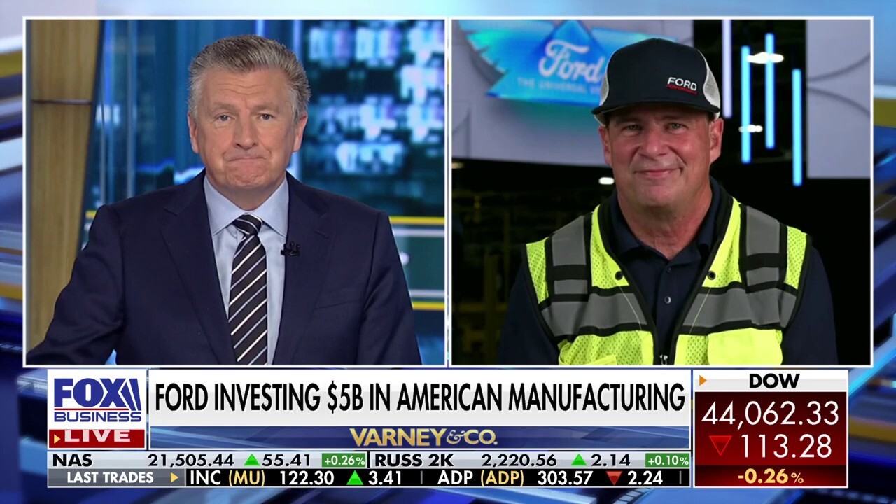 Ford CEO Jim Farley joined ‘Varney & Co.’ to explain why pushing back Ford’s electric pickup and van to 2028 aligns with a leaner EV approach, lower production costs and a sharper focus on affordable models and American manufacturing.