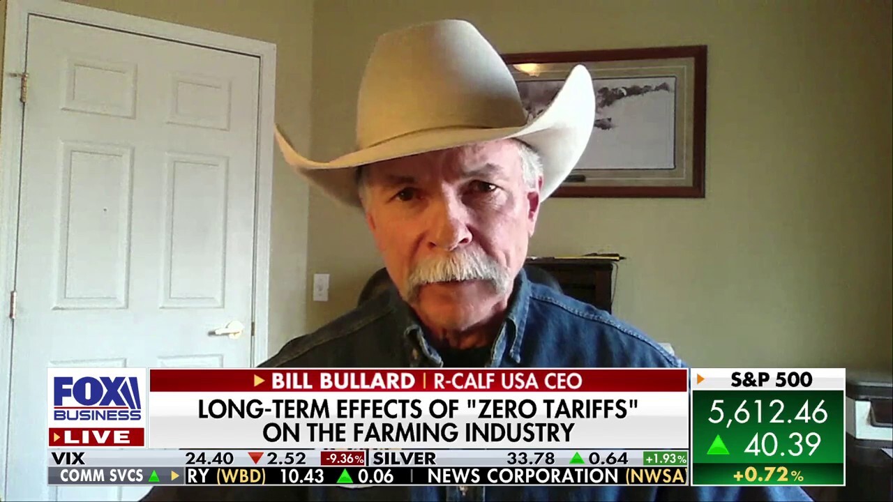 R-CALF USA CEO Bill Bullard joins 'Making Money' to discuss the long-term effects of 'zero tariffs' on the farming industry.