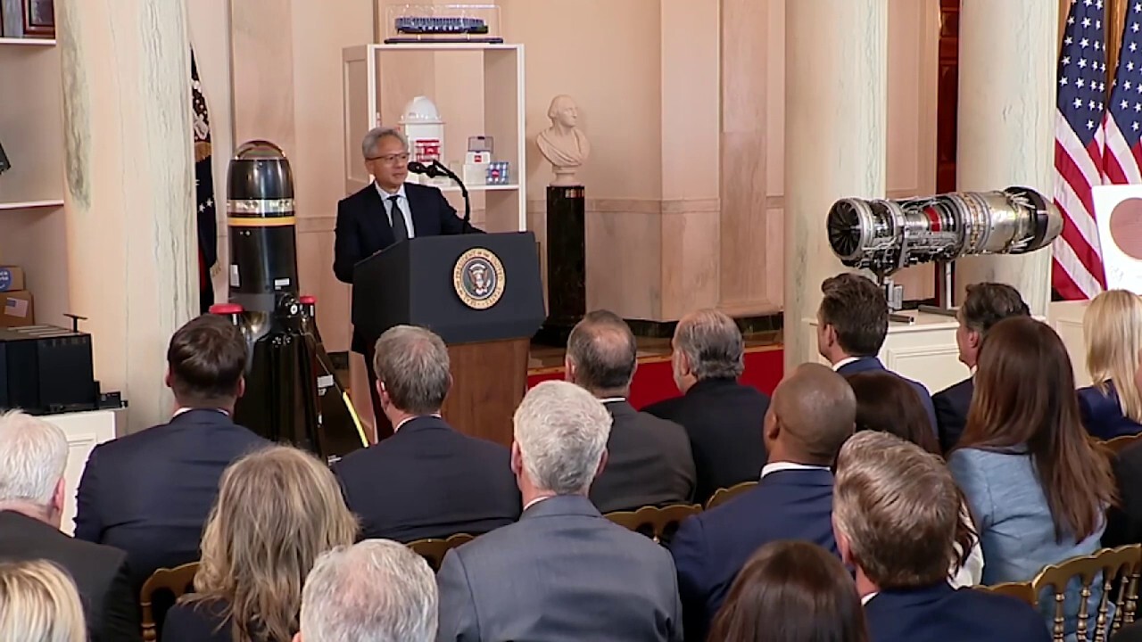 At a White House event, President Trump and NVIDIA CEO Jensen Huang announced plans to manufacture AI superchips in the U.S., part of a sweeping $500 billion investment aimed at securing American tech dominance. 