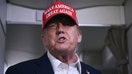US President Donald Trump speaks to journalists aboard Air Force One after departing Joint Base Andrews, Maryland on his way to Bedminster, New Jersey on July 4, 2025.  - Fox Business News