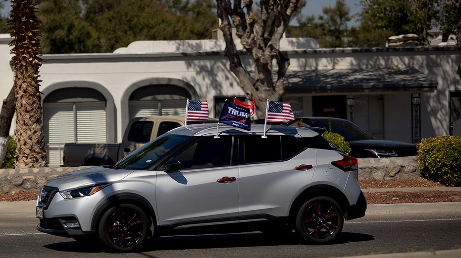 Trump supporters drive down Yarbrough in El Paso