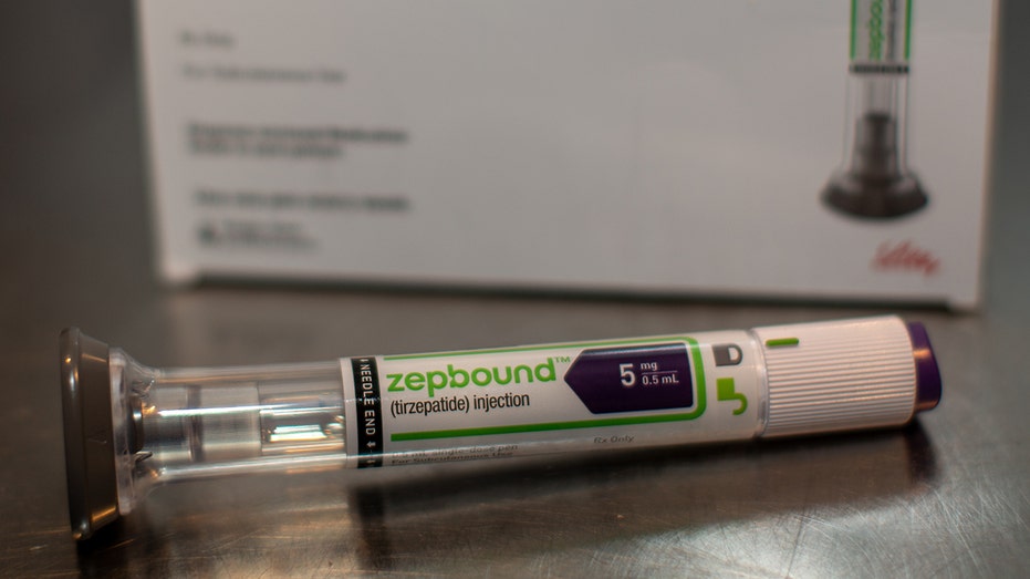 An Eli Lilly &amp; Co. Zepbound injection 